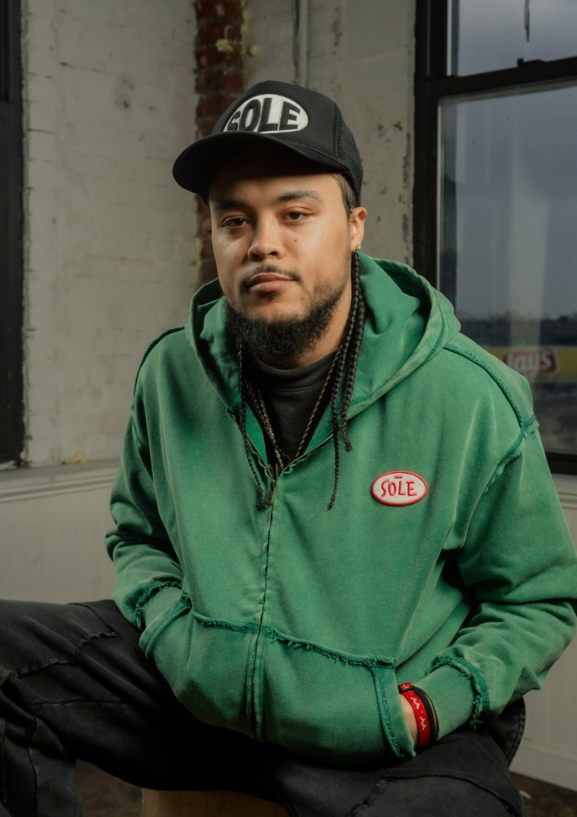 Sole Hoodie Zip Up (patch)